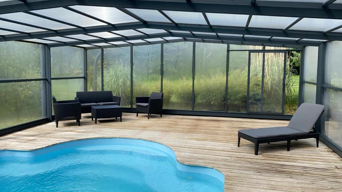 Chalet Des Fees - Piscine Crozon Dış mekan fotoğraf
